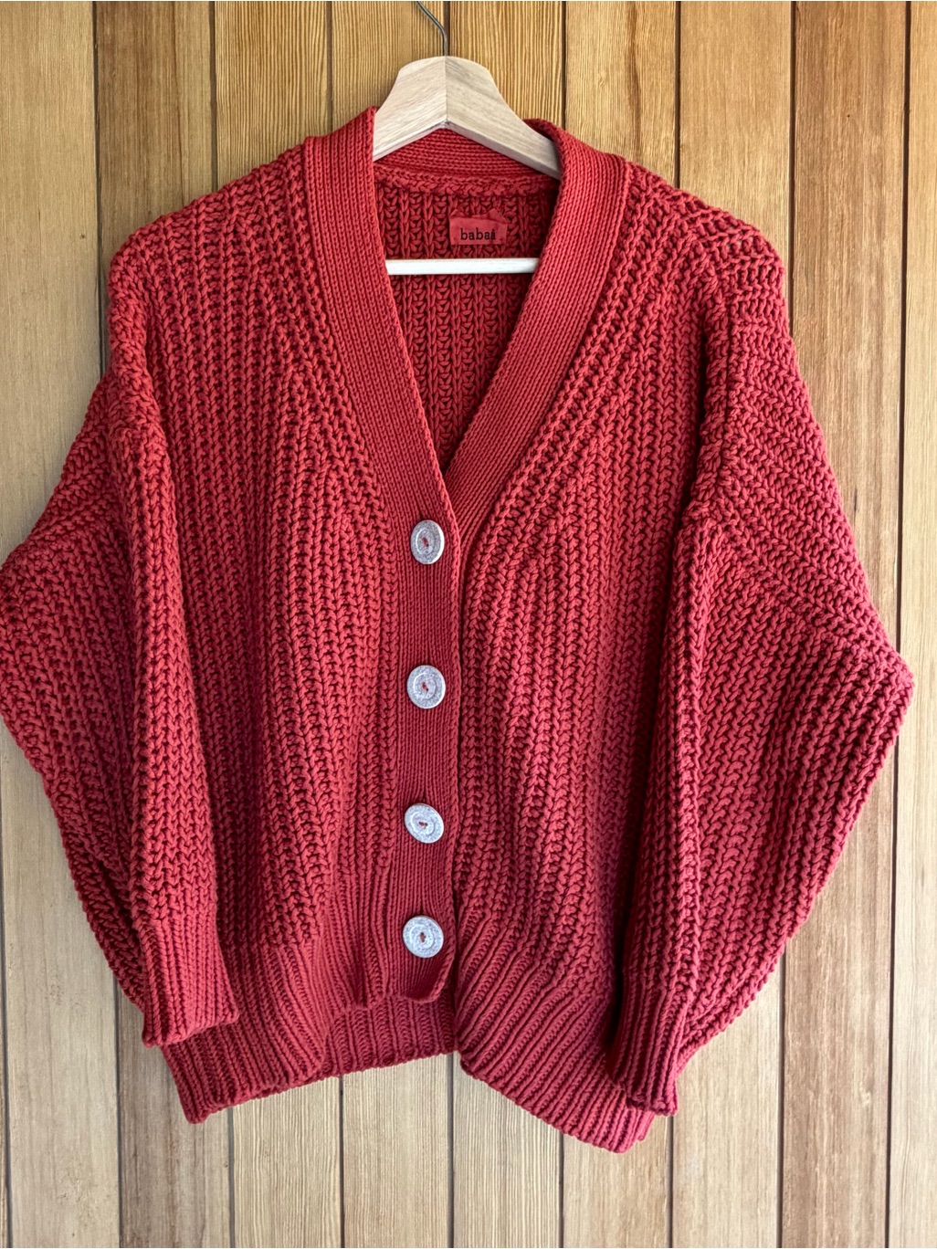 Babaa Cardigan No18 Pimento Dulce — image 4 of 6